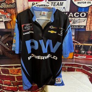 Joe Graf Jr SS-Green Light Racing Mens Pit Crew Shirt Size XL